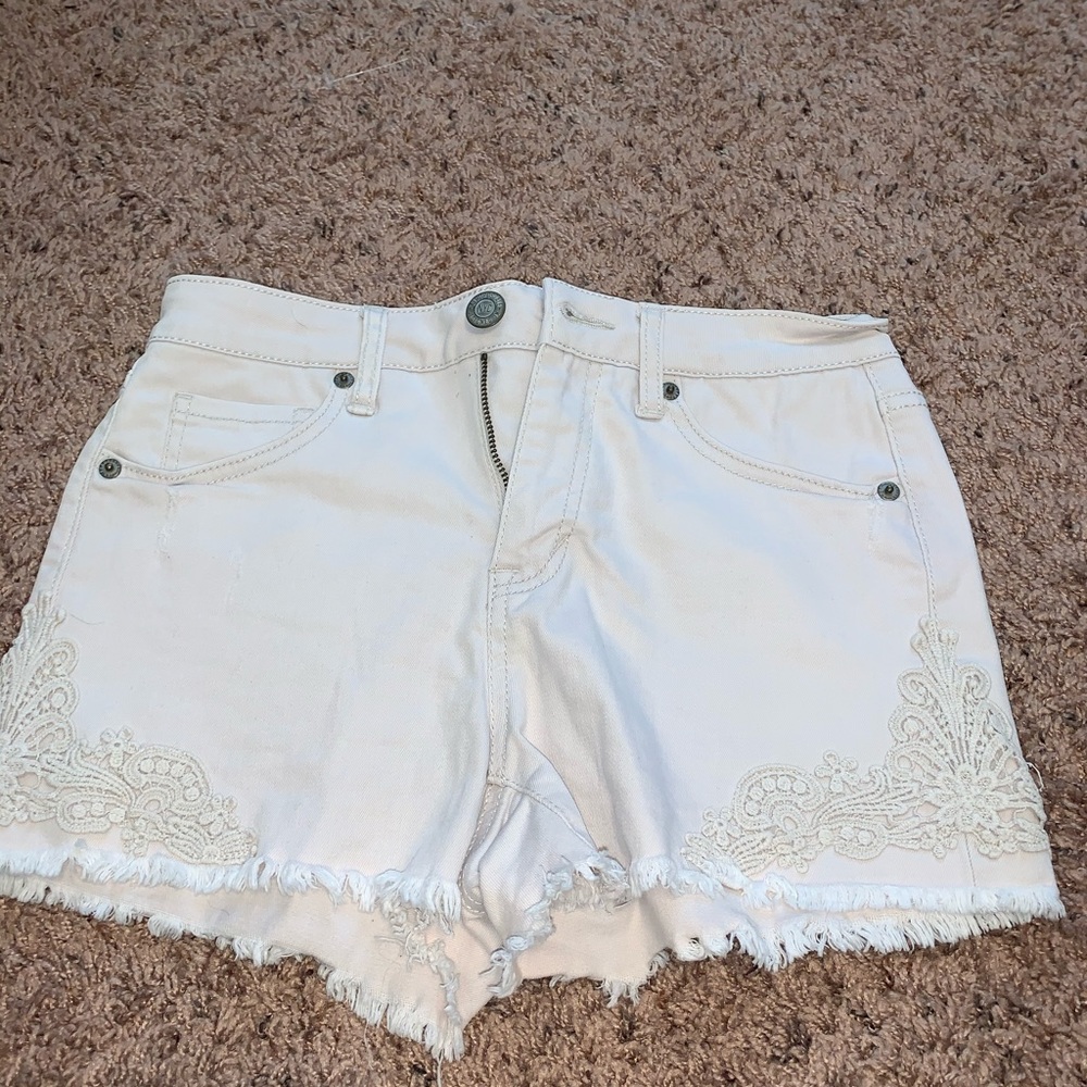 High waisted Aeropostale jean shorts